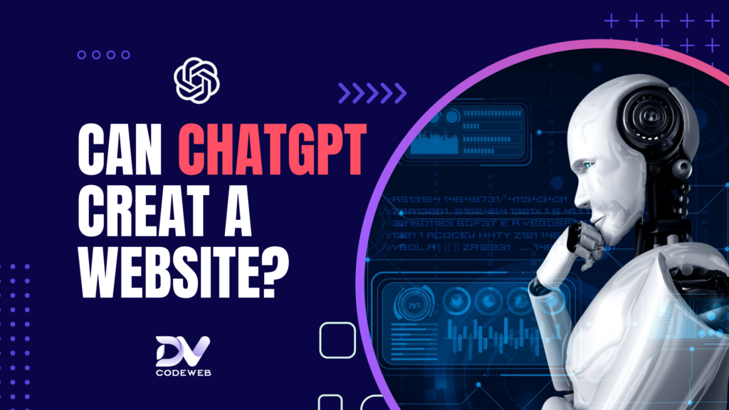 can chatgpt create a website?