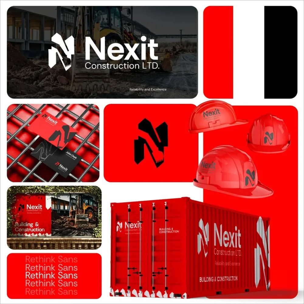 Identidade visual criada para Nexit